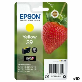 Cartouche d'encre originale Epson XP 235 332 335 432 435 Jaune (10 Unités) de Epson, Toners et encre pour imprimante - Réf : ...