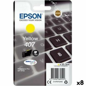 Original Tintenpatrone Epson WorkForce Pro 4745 Series Gelb (8 Stück) von Epson, Toner und Druckertinte - Ref: S8436937, Prei...