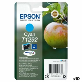 Cartucho de Tinta Original Epson SX 235W /420W/425W/ OFFICE BX305F/320FW Cian (10 Unidades) de Epson, Tóners y tinta de impre...