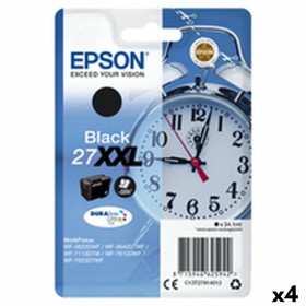 Cartucho de Tinta Original Epson WF-3000 7000 - Nº27XXL Negro (4 Unidades) de Epson, Tóners y tinta de impresora - Ref: S8436...