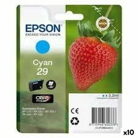 Tinteiro de Tinta Original Epson 29 Ciano (10 Unidades) de Epson, Toners e tinta de impressora - Ref: S8436942, Preço: 118,92...