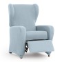 Slipcover for armchair with separate legs Eysa ULISES Celeste 90 x 100 x 75 cm | Tienda24 Tienda24.eu