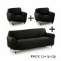 Sofa Cover Sofakover Pocket Trio Romeo 3 Units by Sofakover, Sofas & Couches - Ref: D1200416, Price: 74,92 €, Discount: %