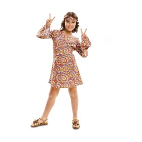 Fantasia para Crianças Party Hippie Hippie 7-9 Anos 5 Peças | Tienda24 - Global Online Shop Tienda24.eu