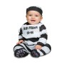 Costume per Neonati My Other Me Bianco Nero Carcerato 7-12 Mesi (2 Pezzi) | Tienda24 - Global Online Shop Tienda24.eu