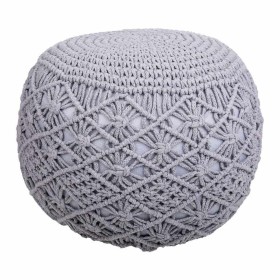 Pouf Alexandra House Living Gris clair polystyrène 45 x 40 x 45 cm de Alexandra House Living, Fauteuils poire - Réf : D163091...