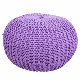 Pouf Velours Beige 30 x 30 x 30 cm (4 Unités) | Tienda24 - Global Online Shop Tienda24.eu