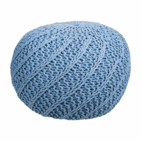 Pouffe Alexandra House Living Light Blue polystyrene 45 x 30 x 45 cm by Alexandra House Living, Bean Bags - Ref: D1630918, Pr...