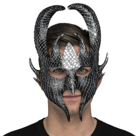 Maschera My Other Me Argentato Carnevale di My Other Me, Maschere protettive per cavalli - Rif: S8604741, Prezzo: 6,33 €, Sco...