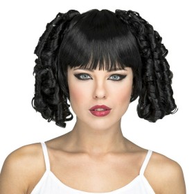 Short Haired Wig Black | Tienda24 - Global Online Shop Tienda24.eu