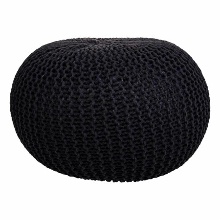 Puff Alexandra House Living Negro Poliestireno 45 x 30 x 45 cm de Alexandra House Living, Puffs pera - Ref: D1630923, Precio:...