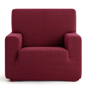 Funda para sillón Eysa ULISES Burdeos 80 x 100 x 90 cm | Tienda24 Tienda24.eu