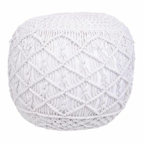 Puff Alexandra House Living Branco poliestireno 45 x 40 x 45 cm de Alexandra House Living, Pufes pera - Ref: D1630926, Preço:...