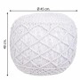 Puff Alexandra House Living Bianco polistirene 45 x 40 x 45 cm di Alexandra House Living, Poltrone sacco - Rif: D1630926, Pre...