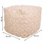 Puff Alexandra House Living Crema polistirene 45 x 40 x 45 cm di Alexandra House Living, Poltrone sacco - Rif: D1630927, Prez...