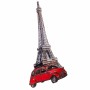 Plaque Murale Alexandra House Living Fer Tour Eiffel 80 x 1 x 43 cm de Alexandra House Living, Sculptures - Réf : D1630948, P...