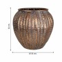 Cache-pot Alexandra House Living Doré Fer 35 x 32 x 35 cm de Alexandra House Living, Cache-pots - Réf : D1630954, Prix : 39,6...