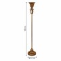 Candle Holder Alexandra House Living Golden Iron 17 x 100 x 17 cm | Tienda24 - Global Online Shop Tienda24.eu