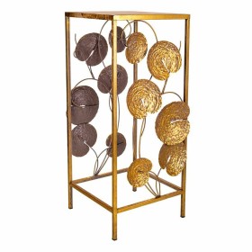 Mesa de apoio Dourado Cristal Ferro 40 x 40 x 66 cm | Tienda24 - Global Online Shop Tienda24.eu