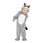 Verkleidung für Babys My Other Me Waschbär Grau (3 Stücke) | Tienda24 - Global Online Shop Tienda24.eu