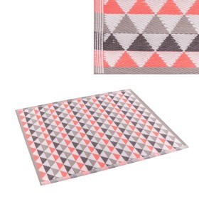 Tapis d’extérieur Safos Gris Corail polypropylène de BigBuy Home, Tapis - Réf : S8700075, Prix : 25,17 €, Remise : %