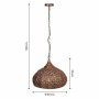 Suspension Alexandra House Living Doré | Tienda24 - Global Online Shop Tienda24.eu