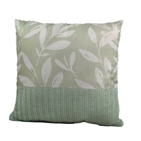 Cojín Home ESPRIT Gris claro 45 x 45 cm | Tienda24 - Global Online Shop Tienda24.eu