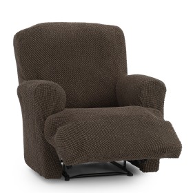 Housse de fauteuil à oreilles Eysa THOR Marron 80 x 110 x 90 cm | Tienda24 Tienda24.eu