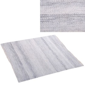 Alfombra Goa Blanco/Gris PET 180 x 270 x 1 cm de BigBuy Home, Alfombras - Ref: S8700565, Precio: 144,60 €, Descuento: %