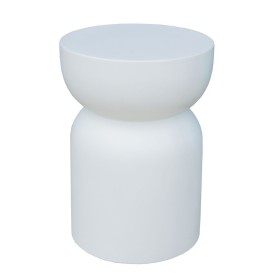 Banqueta Bacoli Branco Cimento 33 x 33 x 46 cm de BigBuy Home, Cadeiras - Ref: S8700787, Preço: 95,46 €, Desconto: %