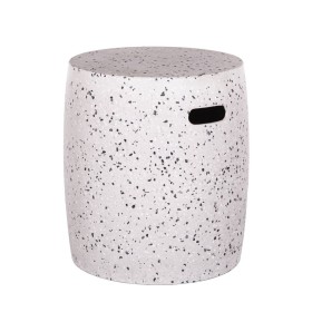 Hocker Terrazzo Weiß 40 x 40 x 45 cm von BigBuy Home, Stühle - Ref: S8700790, Preis: 106,19 €, Rabatt: %