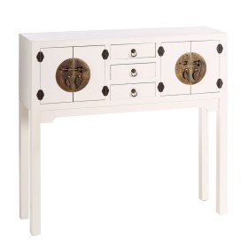 Side table DKD Home Decor Crystal Silver Metal 40 x 40 x 110 cm | Tienda24 - Global Online Shop Tienda24.eu