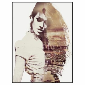 Canvas Lady 60 x 2,5 x 80 cm by BigBuy Home, Prints on Canvas - Ref: S8800057, Price: 44,95 €, Discount: %