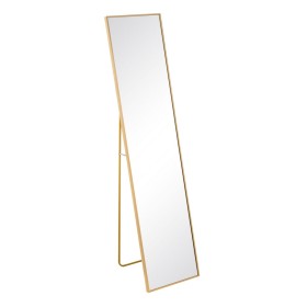 Free standing mirror Golden 35 x 2,5 x 151 cm by BigBuy Home, Floor Mirrors - Ref: S8800120, Price: 59,17 €, Discount: %