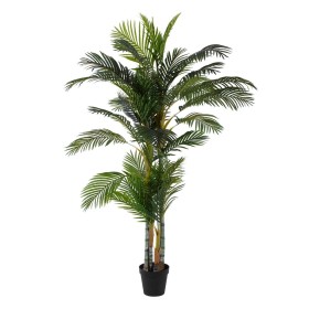 Decorative Plant 100 x 130 x 210 cm Green PVC Palm tree by BigBuy Home, Artificial Plants - Ref: S8800134, Price: 206,05 €, D...