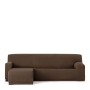 Capa para chaise longue de braço curto esquerdo Eysa TROYA Castanho 170 x 110 x 310 cm | Tienda24 Tienda24.eu