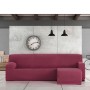 Funda para chaise longue de brazo corto izquierdo Eysa TROYA Burdeos 170 x 110 x 310 cm | Tienda24 Tienda24.eu