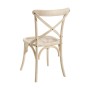 Dining Chair 45 x 42 x 87 cm Wood White Rattan | Tienda24 - Global Online Shop Tienda24.eu