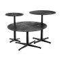 Table d'appoint 59 x 40 x 40 cm Noir Aluminium | Tienda24 - Global Online Shop Tienda24.eu