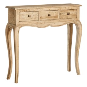 Meuble d'Entrée 85 x 23 x 80 cm Naturel bois mindi de BigBuy Home, Tables - Réf : S8800206, Prix : 263,38 €, Remise : %