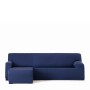 Capa para chaise longue de braço curto esquerdo Eysa BRONX Azul 110 x 110 x 310 cm | Tienda24 Tienda24.eu