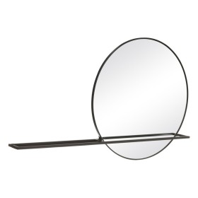 Wall mirror 120 x 10 x 70 cm Crystal Black Metal by BigBuy Home, Wall-Mounted Mirrors - Ref: S8800299, Price: 91,06 €, Discou...