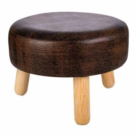 Tabouret Alexandra House Living Marron Polyuréthane Bois MDF 40 x 29 x 40 cm de Alexandra House Living, Chaises et canapés - ...