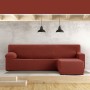 Capa para chaise longue de braço curto direito Eysa JAZ Vermelho Escuro 120 x 120 x 360 cm | Tienda24 Tienda24.eu