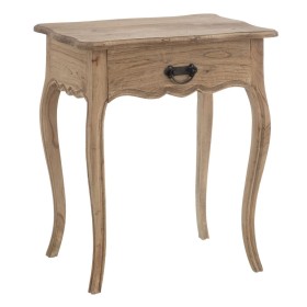 Mesa de Cabeceira Creme Natural Madeira de abeto Madeira MDF 56 x 36 x 68 cm | Tienda24 - Global Online Shop Tienda24.eu