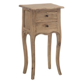 Nightstand Alexandra House Living Black 36 x 65 x 50 cm | Tienda24 - Global Online Shop Tienda24.eu