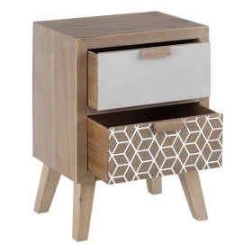 Nachttisch CHLOE Gold Spiegel Kristall Holz MDF 51 x 41 x 51 cm | Tienda24 - Global Online Shop Tienda24.eu