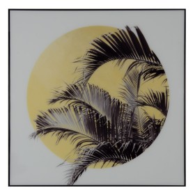 Lienzo Palmera 100 x 2,5 x 100 cm Hojas de BigBuy Home, Impresiones sobre lienzo - Ref: S8800766, Precio: 50,25 €, Descuento: %