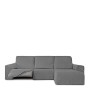 Housse pour chaise longue accoudoir court droit Eysa ROC Gris clair 120 x 120 x 360 cm | Tienda24 Tienda24.eu