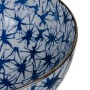 Salad Bowl 20 x 20 x 9,5 cm Porcelain Blue White | Tienda24 - Global Online Shop Tienda24.eu